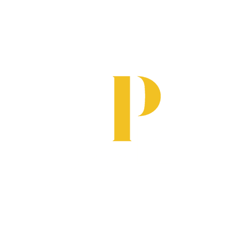 Peter Kelly Design Yellow white logo